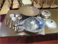 16in. Wok, 22in. Wok, Utensils & Covers