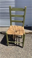 Vintage Wood Chair (Damaged Seat)