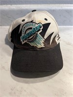 Vintage Las Vegas Thunder Shark Tooth Hat Hockey