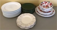 Group of Assorted Plates