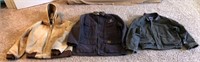 (3) Work Coats - Size Large & Medium
