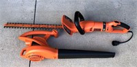 Electric Hedge Trimmer & Blower