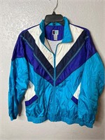 Vintage Color Block Wind Breaker Jacket