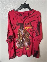 Metallica the Unforgiven Tie Dye Shirt