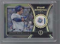 ANTHONY RIZZO 2020 TOPPS TRIBUTE RELIC CARD 29/150