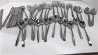Mismatched stainless flatware