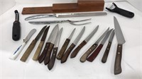 Carving Set & other Knives