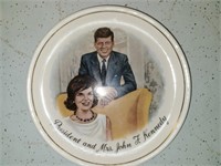 John F Kennedy Plate