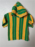 Vintage 90s Kids Striped Shirt Hood