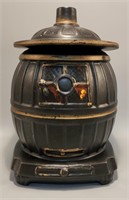 Vintage McCoy Pot Belly Stove Cookie Jar