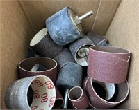Assortment of 1/2" to 2" Drum Sleeves and Sanding