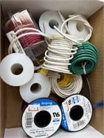 Assorment of Small Rolls of Multi-Strand Wire
