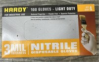 3 Mil Thick Disposable Nitrile Gloves, Sealed Box