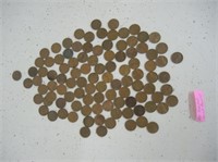 100 ASSORTED WHEAT PENNIES
