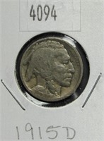 1915 D Buffalo Nickel G4 Condition