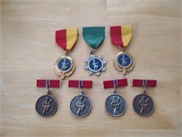 Vintage Majorette Baton Medals
