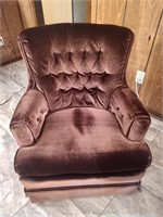 Vintage Felt Chair