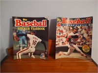 Topps Baseball Sticker Yearbooks