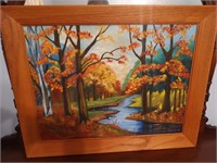 Original 1976 Painting by W. Helton