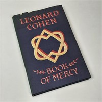 SIGNED Leonard Cohen Book of Mercy HC