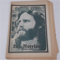 Rolling Stone Magazine Jim Morrison Death Issue