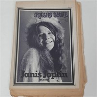 Rolling Stone Magazine Janis Joplin Death Issue