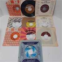 10 x Various Artists 45 rpm Records
