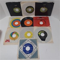 10 x Classic Rock 45 rpm Records