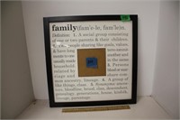 Frame w/Family Poem & Space for a Picture