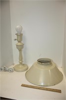 Vintage Metal Painted Desk Lamp