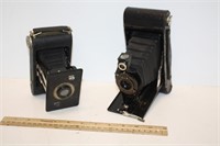 Jiffy Kodak & Kodak #2a Autograpic Brownie