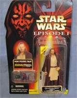 1998 Hasbro Star Wars Episode 1 Qui Gon Jinn