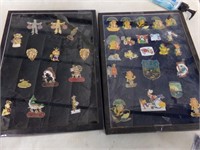 Wyoming, Oregon, and scarecrow pins