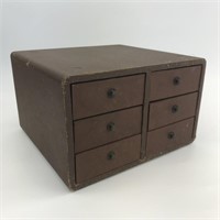 Small Wooden Multi Drawer Chest