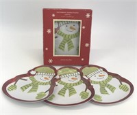 Pottery Barn for Kids Snowman Plates