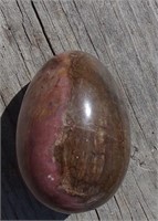 Rhodochrosite Gemstone Egg 36mm X 50mm