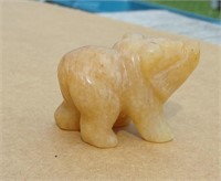 Gemstone Bear Carving 1 1/2"