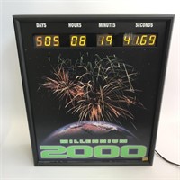 Millenium 2000 Countdown Clock