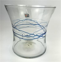 Blenko Blown Glass Ice Bucket