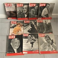 Vintage 1940s and 1950s Life Magazine