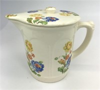 Harker Pottery Pitcher with Lid
