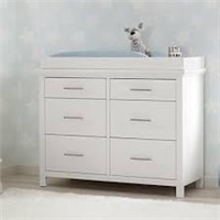 New Simmons Kids Avery Dresser W/Changing Table