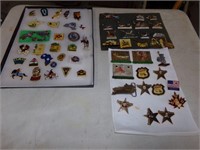 Mixed, New Mexico, Texas and Tennessee pins