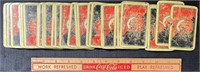 UNIQUE RED INDIAN GASOLINE PLAYING CARDS