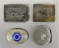 Four Laborers Belt Buckles