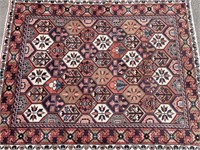 BEAUTIFUL HAND KNOTTED PERSIAN WOOL AREA RUG