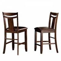 New 2pc Home Elegance Counter Height Stools