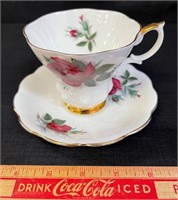 LOVELY ROYAL ALBERT PATRICIA CUP & SAUCER -