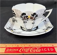 DESIRABLE SHELLEY FINE BONE CHINA CUP & SAUCER