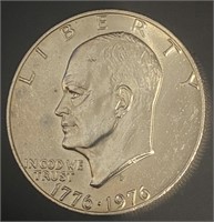 SILVER 1976 S Bicentennial Eisenhower Dollar
